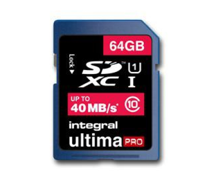 Karta pamięci INTEGRAL SDXC 64GB INSDX64G10-40/20U1